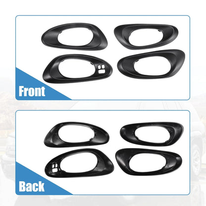 Interior Left Right Side Handle Covers for Chevy Trailblazer (2002-2009)