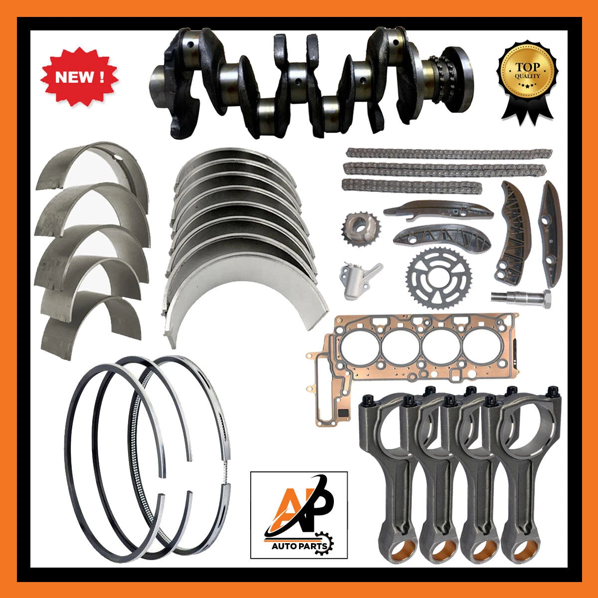 Crankshaft Rebuild Kit for BMW 3 Series Convertible E93 N47 (2009–2013)