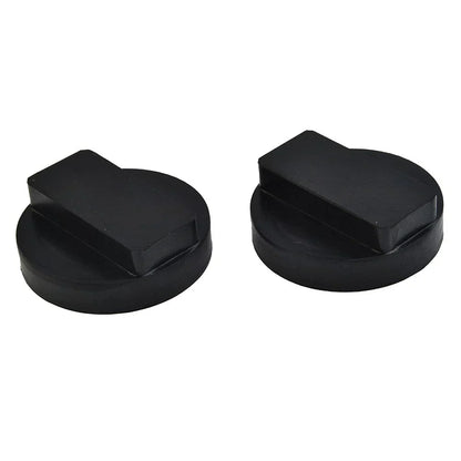 2 x Rubber Jacking Point Pad Adaptor Black for BMW 3/4/5 Series