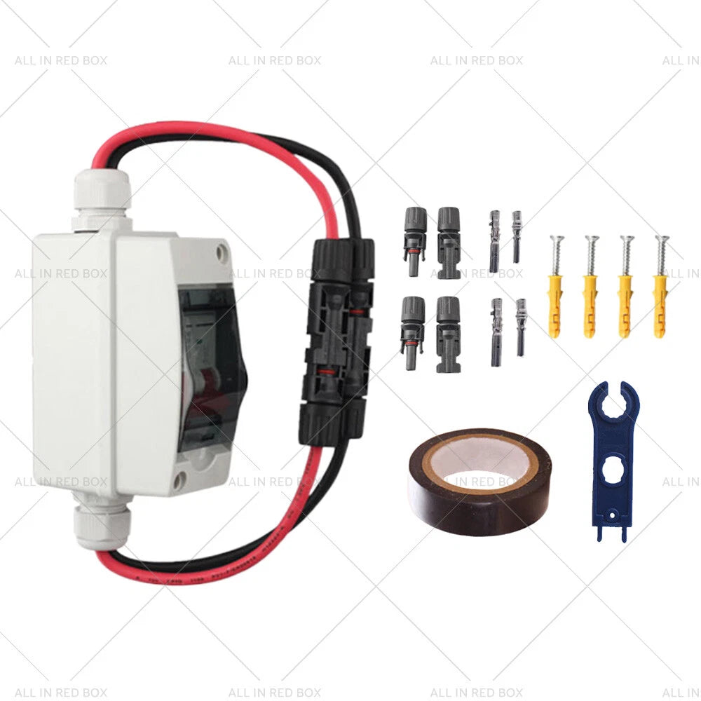 32A DC 500V PV Isolator Switch IP65 Disconnect Circuit Breaker for Solar Panels