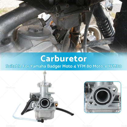 Carburetor for Yamaha Badger Moto 4 YFM 80 Moto-4 YFM80 (1993-2006)
