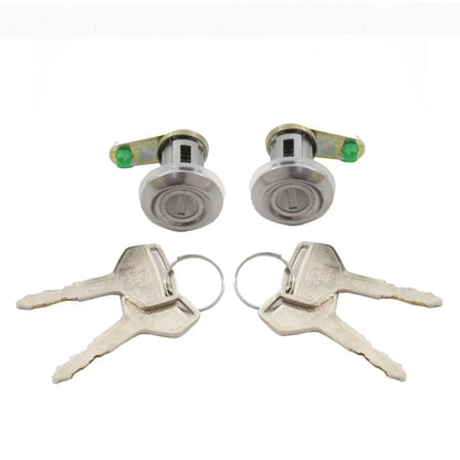 Door Lock Safety Key Set L+R Fits Toyota Hilux LN50 LN56 Pickup Truck 84-88 D08