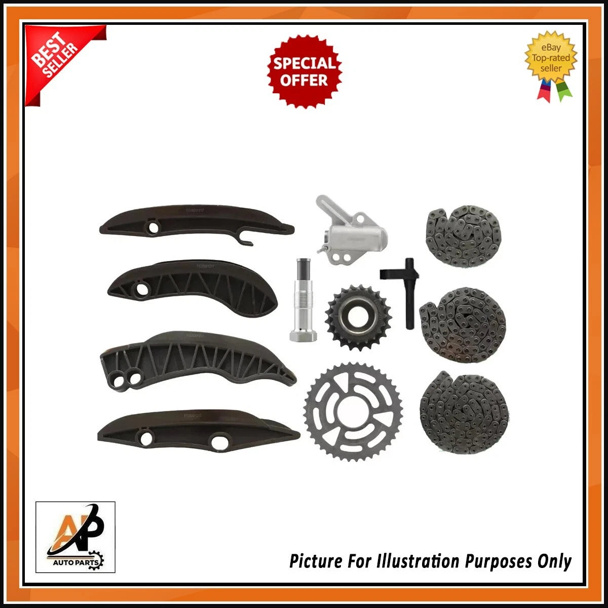 Head Gasket Set Replacement Engine Rebuild Kit for BMW 1 Series N47 (2008–2014)