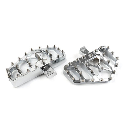 Wide MX Style Foot Pegs for Harley Touring Sportster Softail Dyna