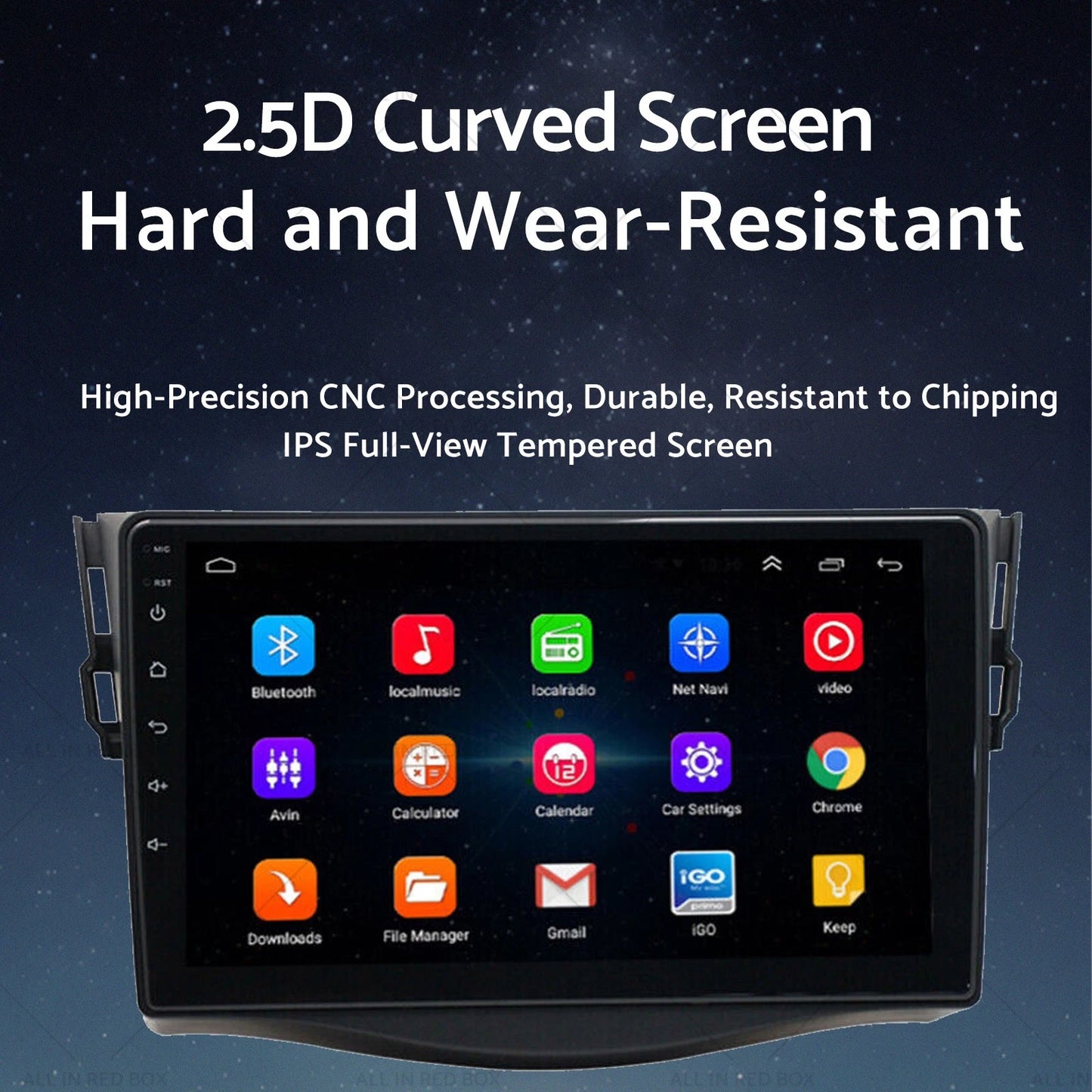 Touchscreen Stereo for Toyota RAV4 (2007-2013)