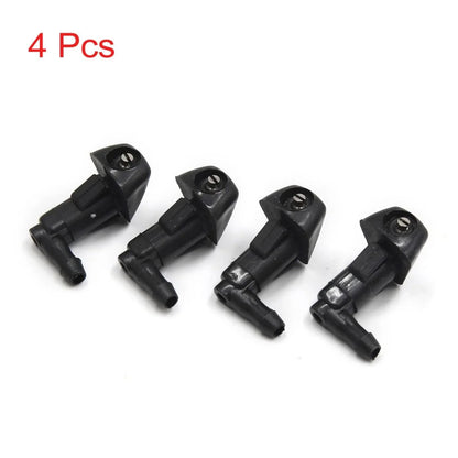 4 x Plastic Windshield Washer Wiper Nozzles for Honda Accord Civic (2003-2012)