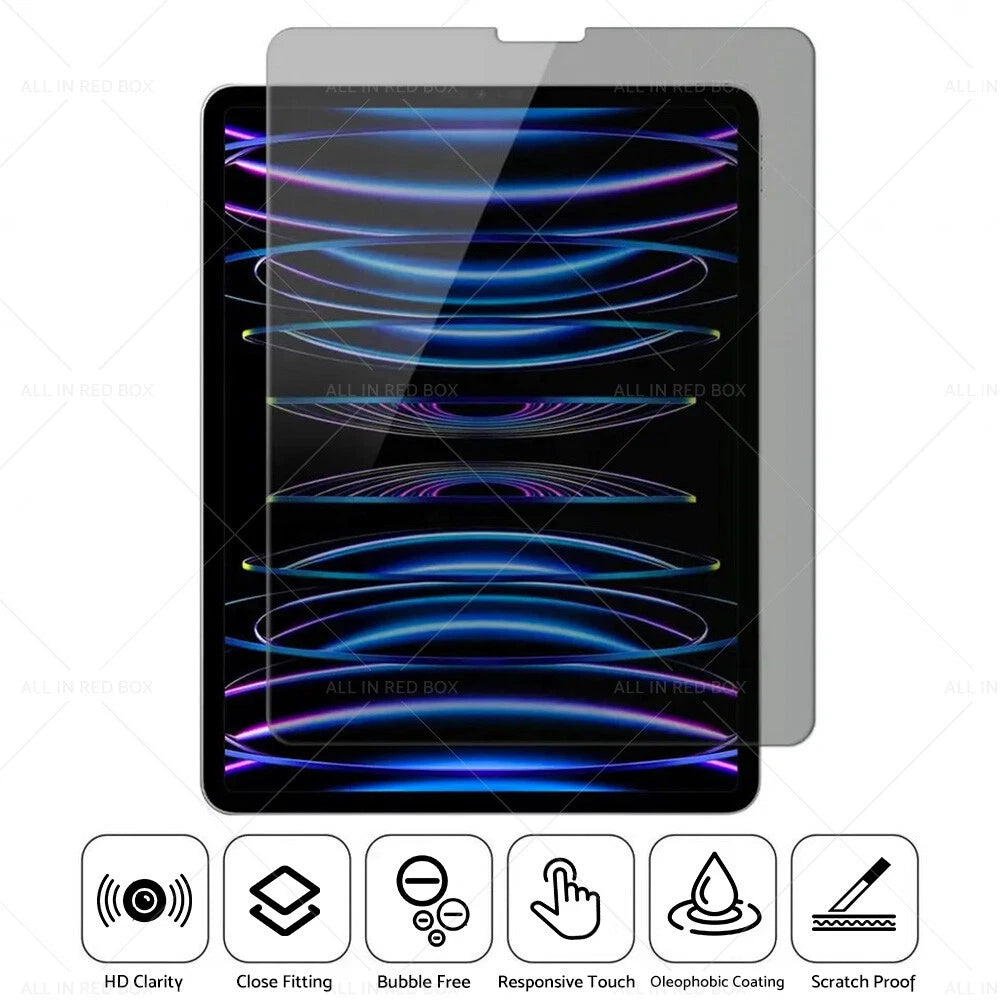Tempered Glass Screen Protector for iPad Pro 12.9" & 11" (2018-2023)