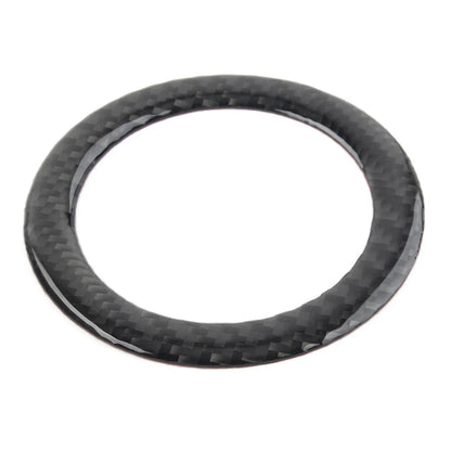 Black Steering Wheel Hub Cover Trim for Jeep Grand Cherokee (2014-2022)