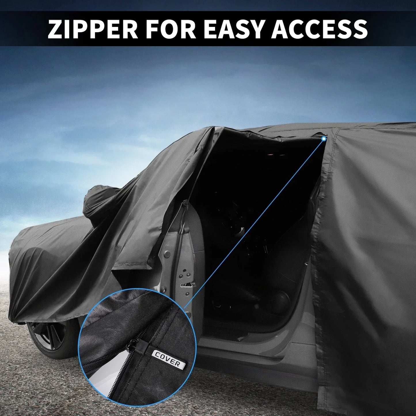 Waterproof 210D-PU Car Cover for Hyundai Palisade (2019-2023)