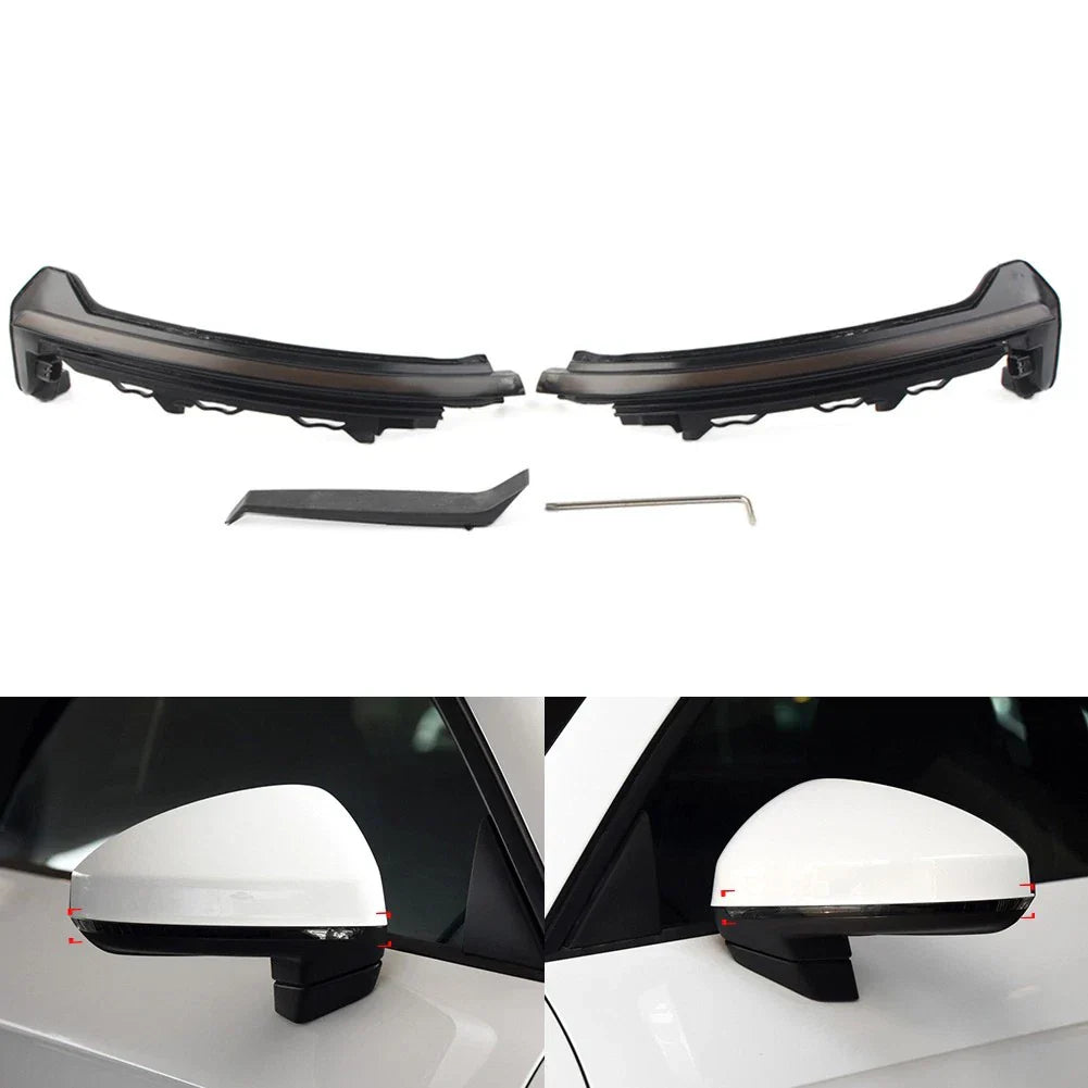 LED Side Mirror Turn Signal Lights for Audi TT TTS TTRS MK3 (2015-2020)