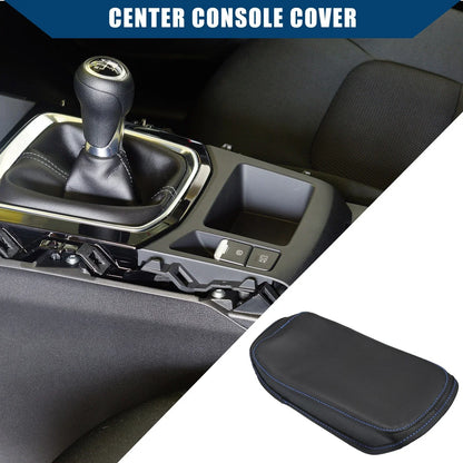 Durable Faux Leather Center Console Armrest Cover for Hyundai Kona (2018-2023)