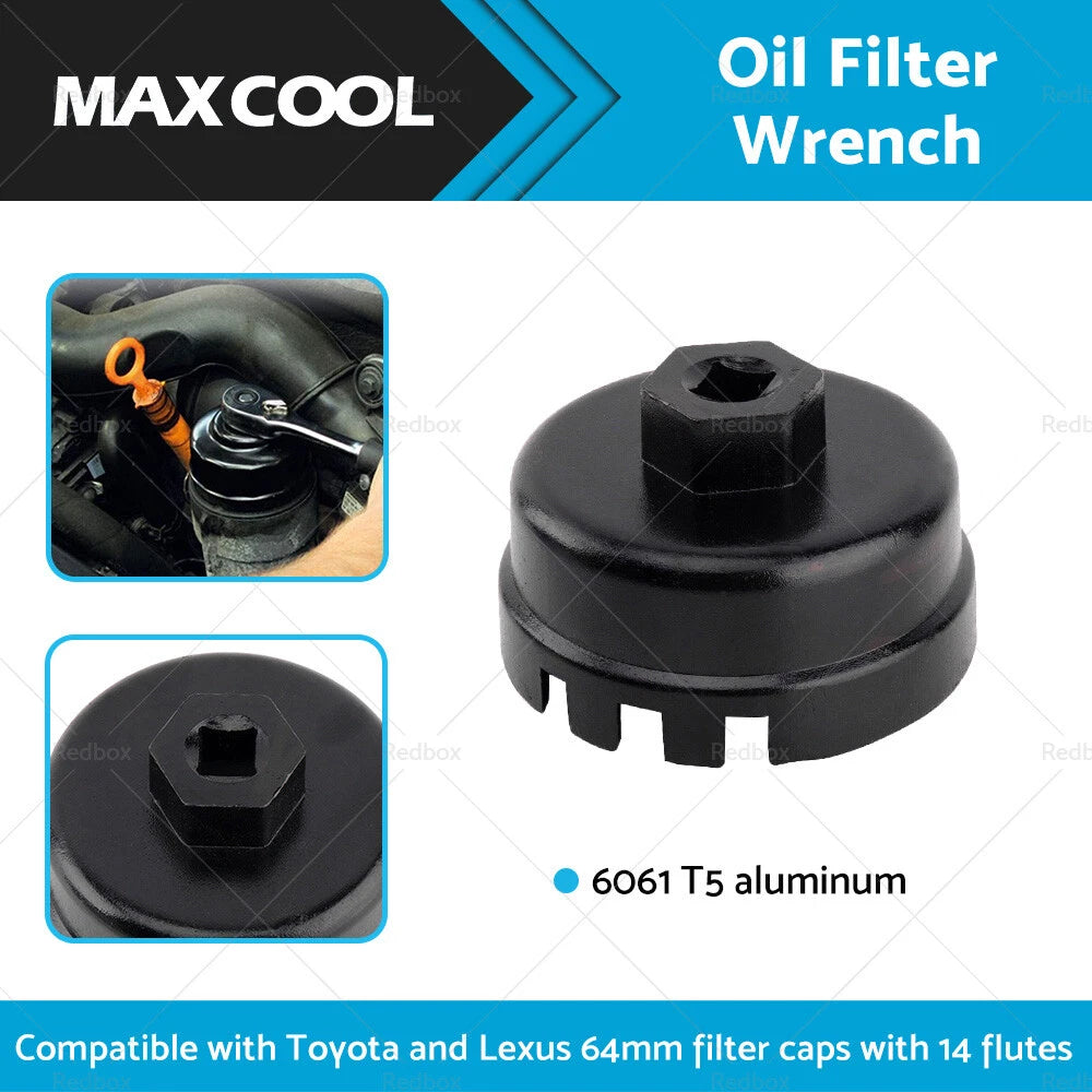 Oil Filter Wrench Tool for Toyota RAV4, Lexus Camry (2001-2023)