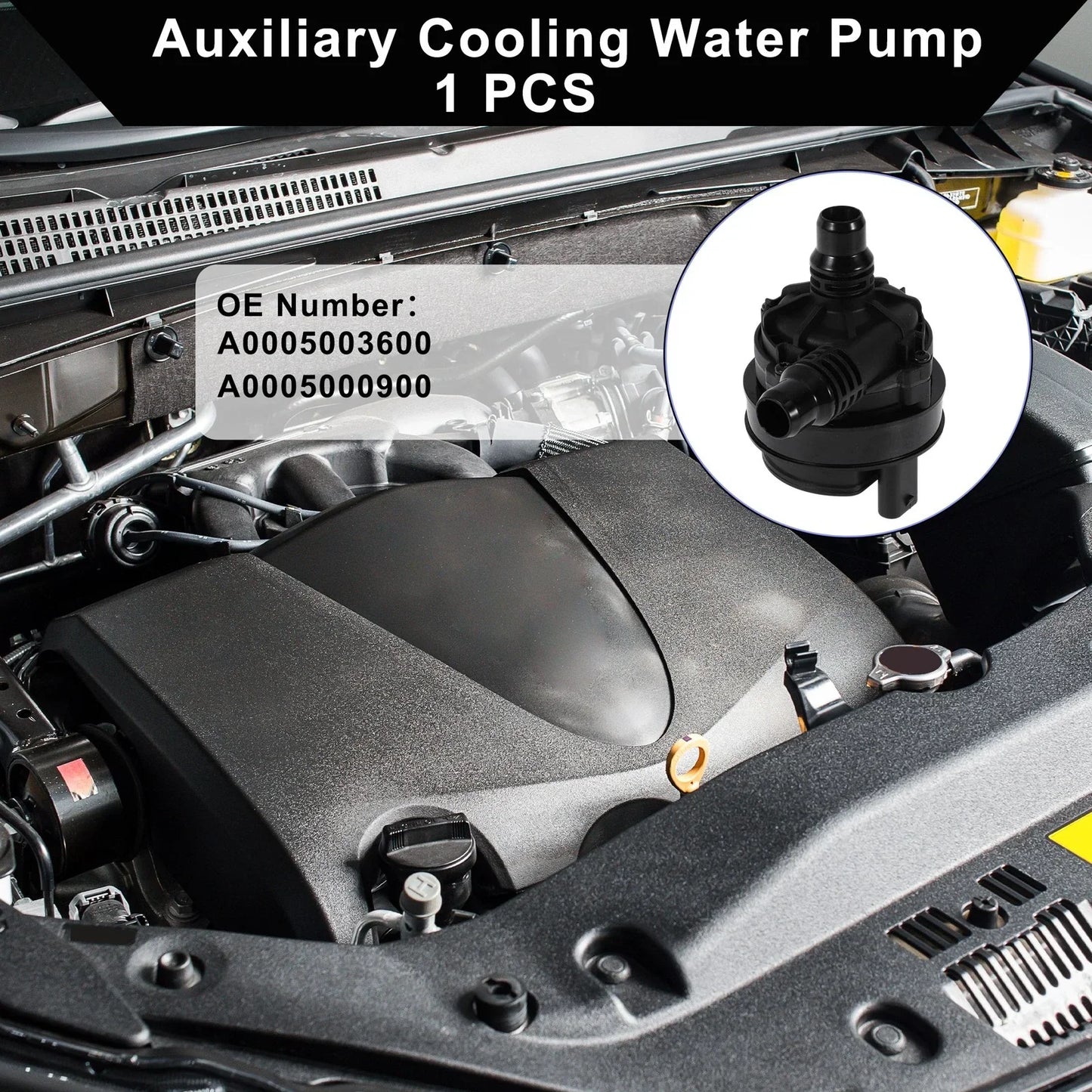 Auxiliary Cooling Water Pump for Mercedes-Benz E-Class (2016-2024) 1 x Pc