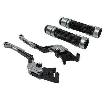 Folding Extendable Brake Clutch Lever Grip Kits for Yamaha XSR900 (2016-2023)
