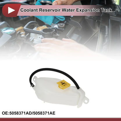 Coolant Expansion Overflow Tank with Cap for Chrysler 200 (2011-2014)