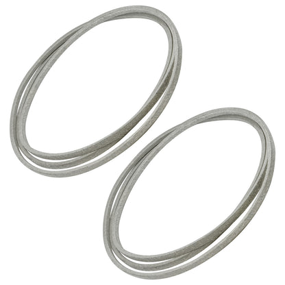 Deck Belt Replacement for Troy-Bilt Mustang RZT 50" 1/2x134" (2000–2024) Qty2