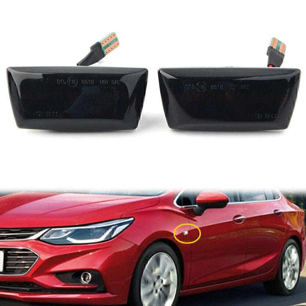 Dynamic LED Side Marker Lights for Opel Astra H, Zafira B, Insignia A (2004-2019)