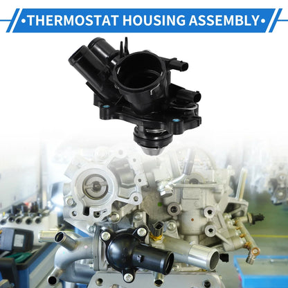 Engine Coolant Thermostat Housing for Mercedes-Benz W205 R172 C250 (2015-2020)