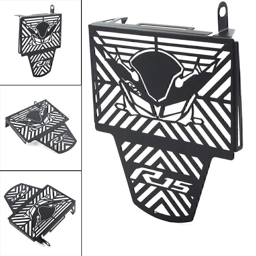 Black Radiator Grill Guard for Yamaha YZF R15 (2017-2019)