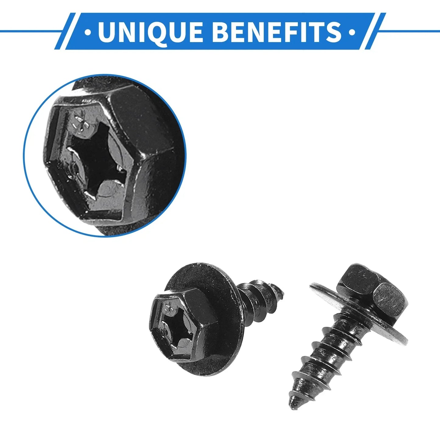50 x Car Fender Liner Splash Shield Bumper Cover Screws for Scion XD (2008-2014)