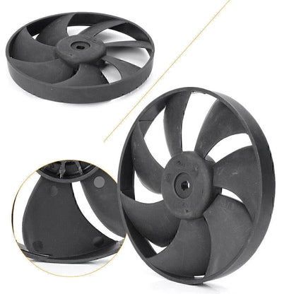 Black Engine Radiator Cooling Fan Blade for YAMAHA YZF R6 (2003-2009)