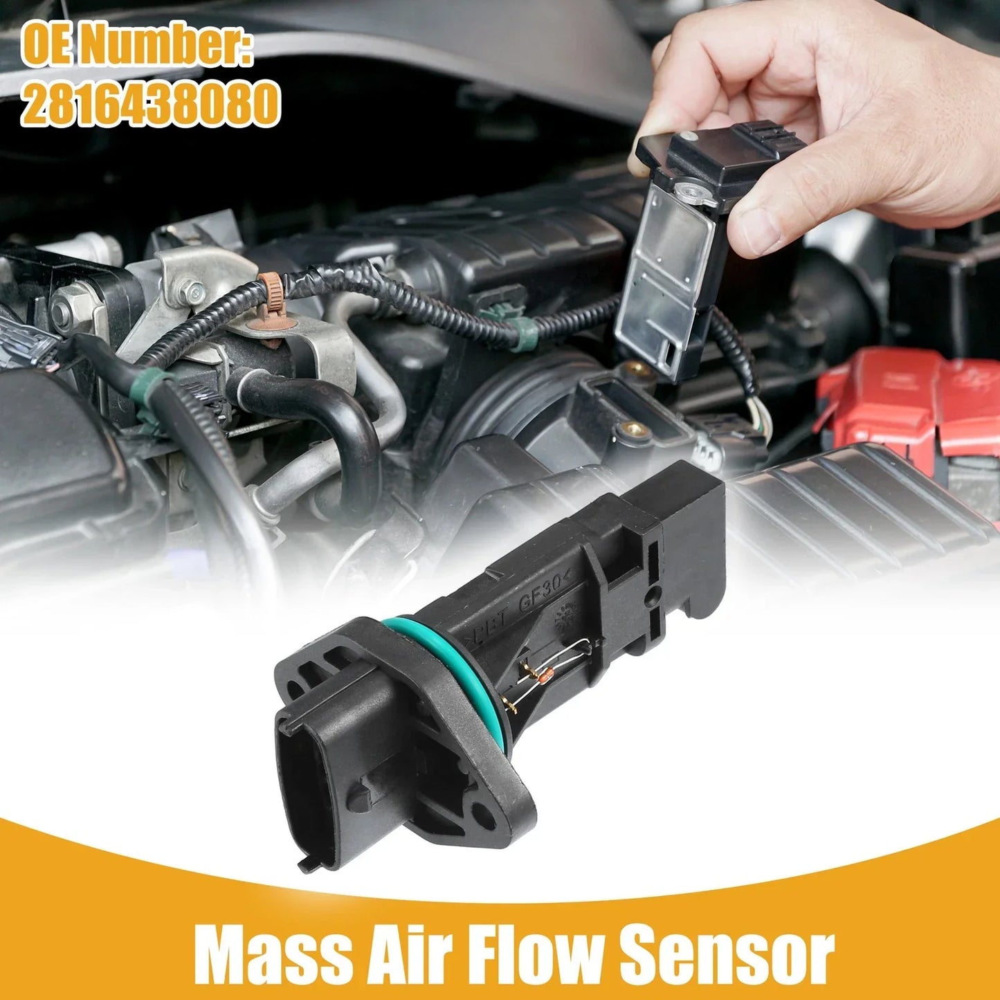 Mass Air Flow Sensor for Kia Optima, Hyundai Sonata (1999-2006, 2001-2006)
