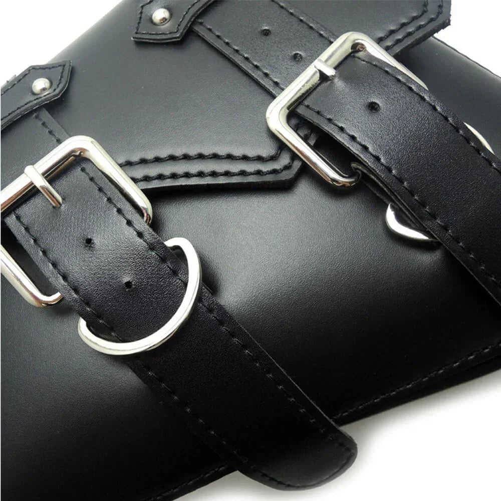 Waterproof PU Leather Motorcycle Side Saddle Bags for Motorcycles