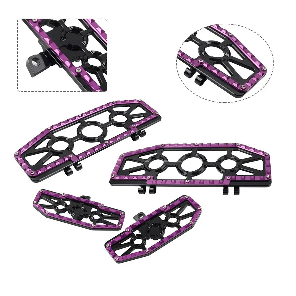 Driver Passenger Floorboard Foot Pegs for Harley Electra Road Glide (2007-2023)