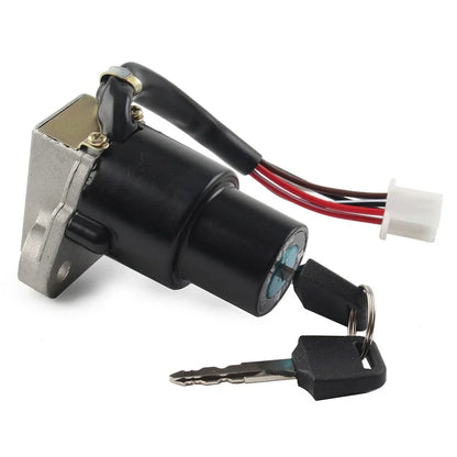 6 Wire Ignition Key Switch w/ Keys for Kawasaki KLR650 (1987-2007)