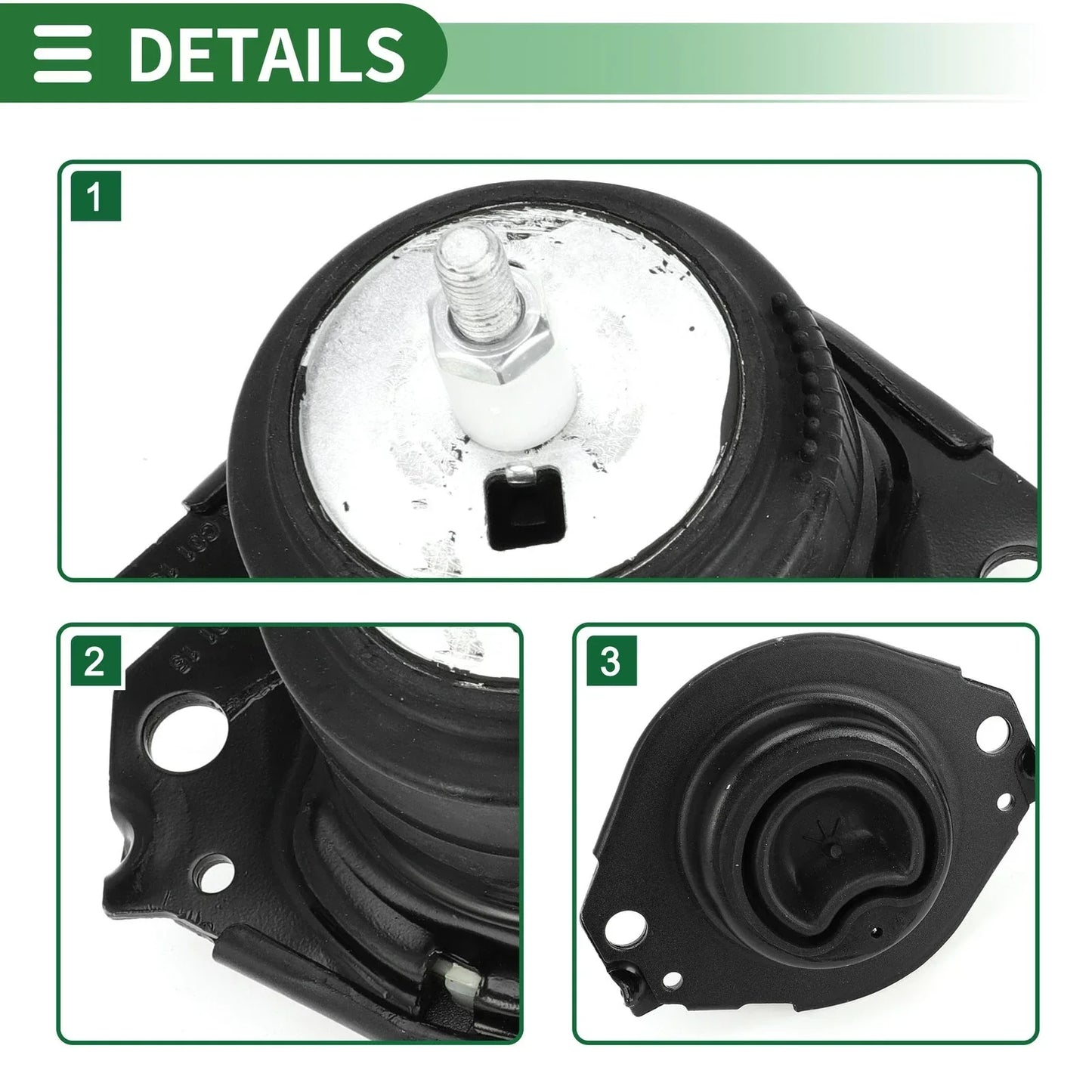 Engine Motor Trans Mount Set for Dodge Durango 3.6L (2011-2019)