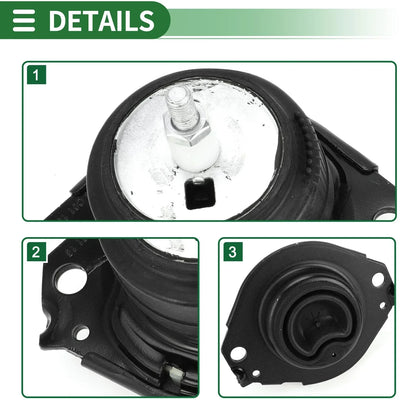 Engine Motor Trans Mount Set for Dodge Durango 3.6L (2011-2019)