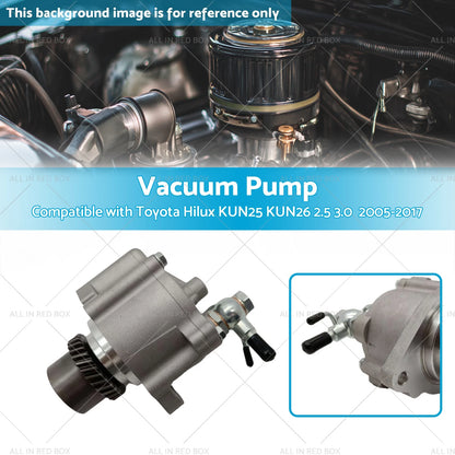 Vacuum Pump for Toyota Hilux MK6 MK7 D4D 2.5 3.0 (2005-2017)