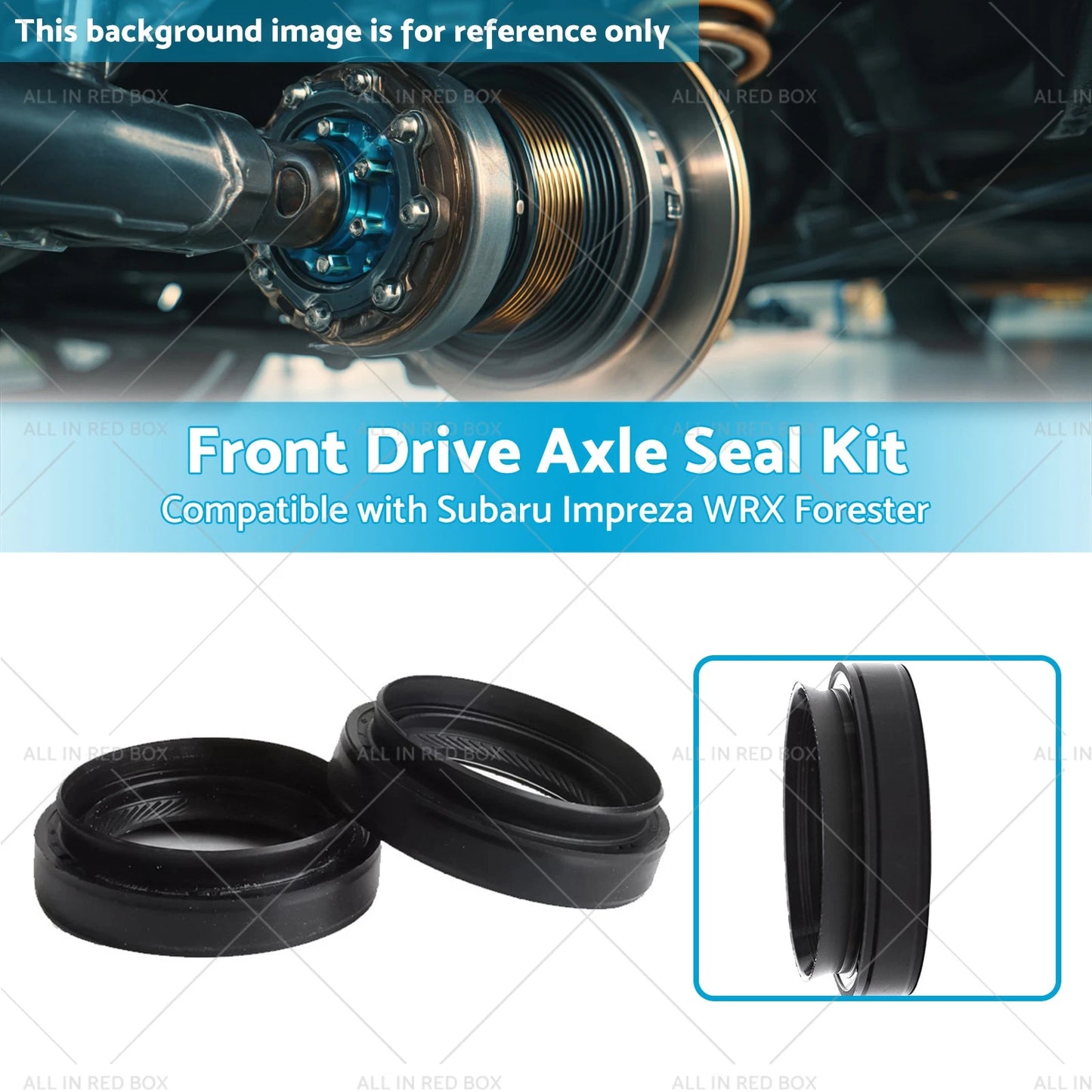 Front Axle Seal Kit for Subaru Impreza WRX, Forester (2002-2014)