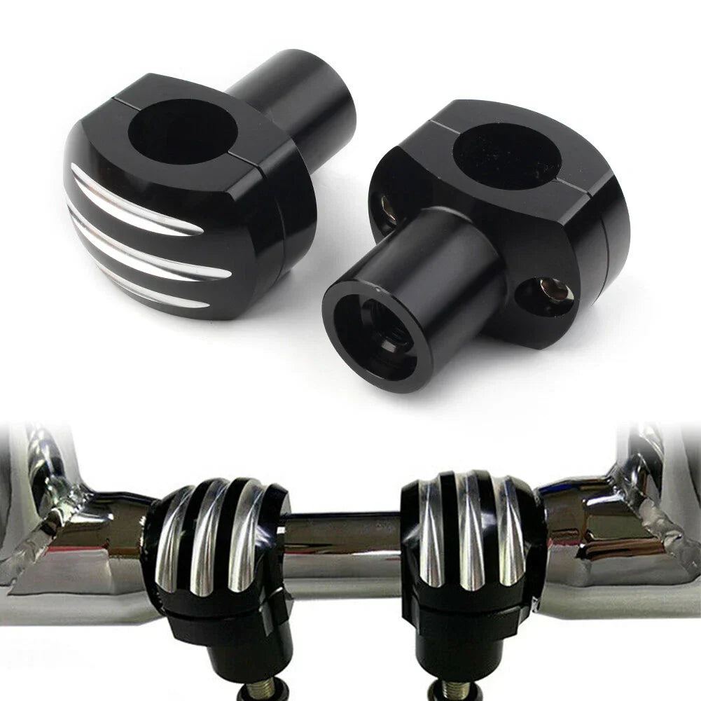 25mm Handlebar Adapter Risers Clamp for Harley Fatboy