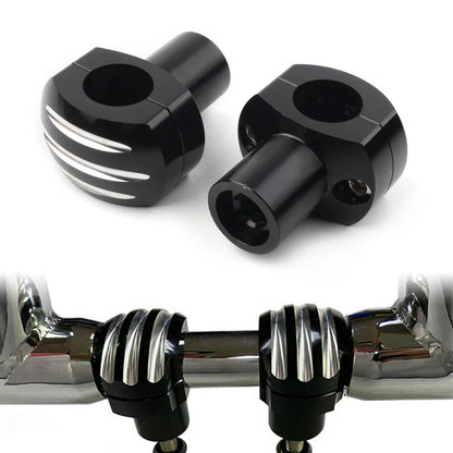 25mm Handlebar Adapter Risers Clamp for Harley Fatboy