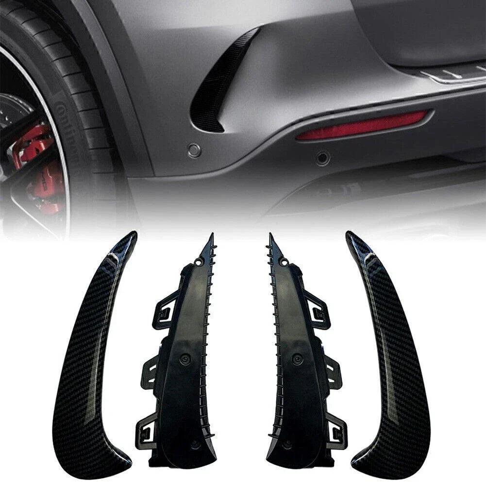 Rear Bumper Canard Air Vents for Mercedes Benz GLA200 GLA260 GLA35 (2020+)