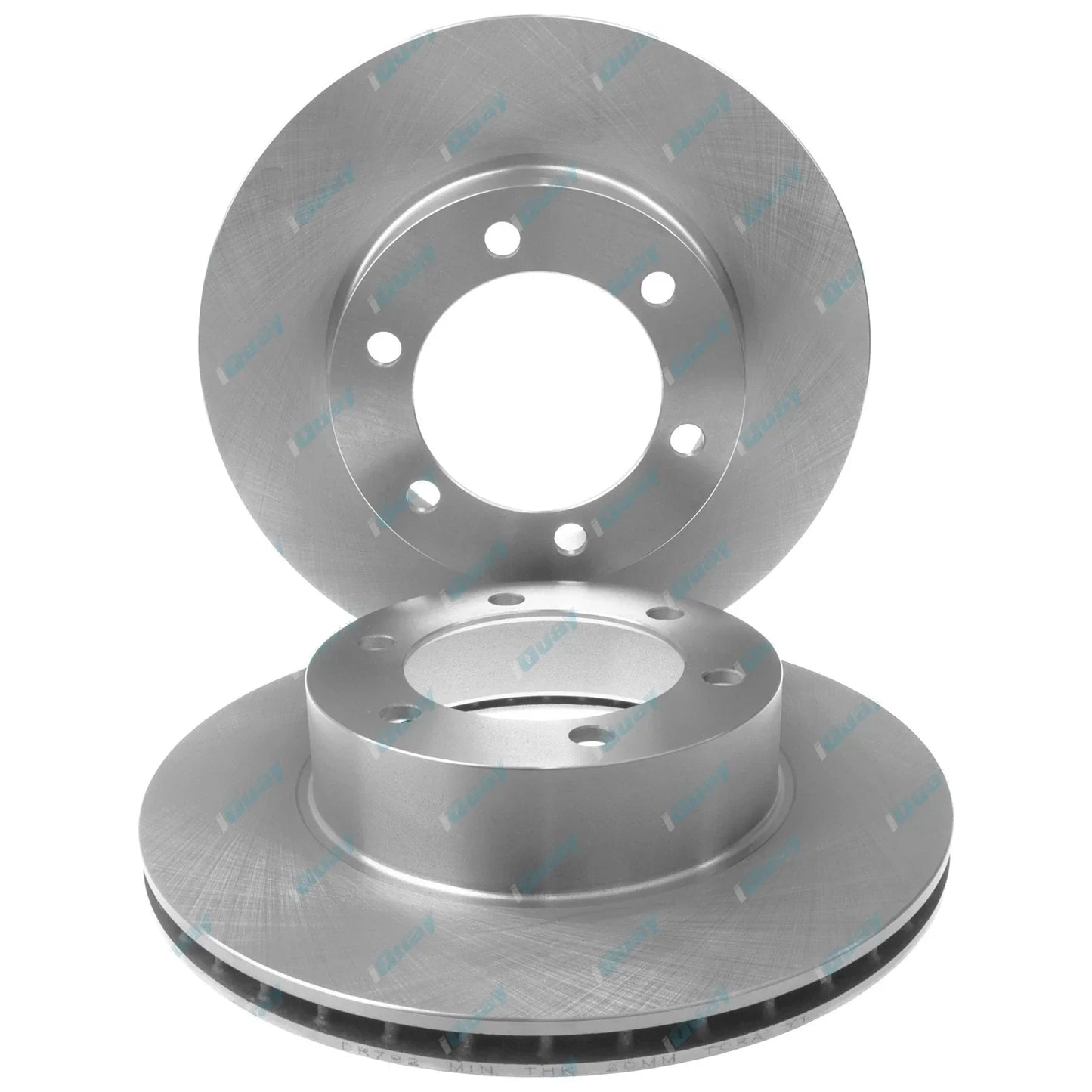 2 Front Disc Brake Rotors for Toyota Landcruiser Prado KZJ95 RZJ95 VZJ95 1996-02