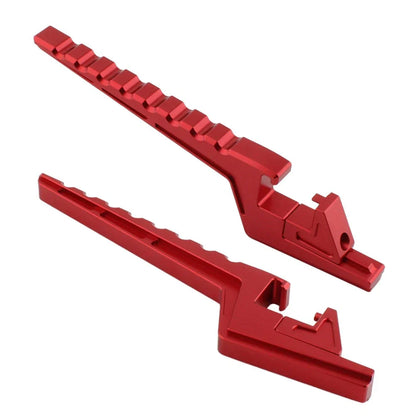 Red Passenger Foot Peg Extensions for Surron Light Bee X/S X/L1E (2020-2023)