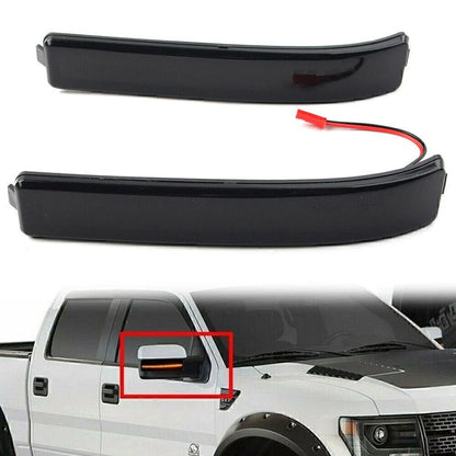 LED Sequential Side Mirror Turn Signal Light for Ford F150 (2009-2014)