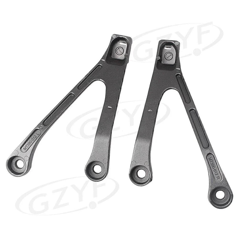 Rear Passenger Foot Pegs for Honda CBR1000RR (2008-2011) - Black