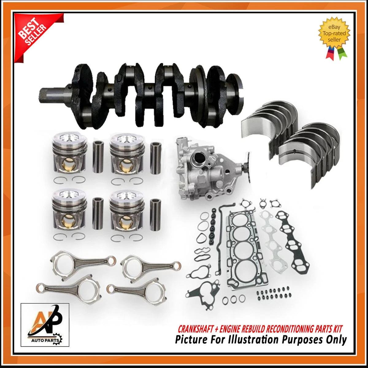 Engine Rebuild Parts Kit for Vauxhall Vivaro 2.0 M9R (2014–2020)
