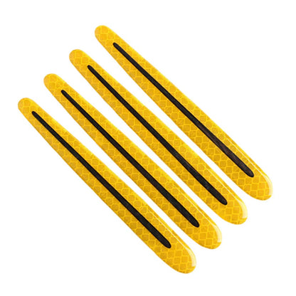 Carbon Fiber Door Handle Reflective Stickers for Universal Cars