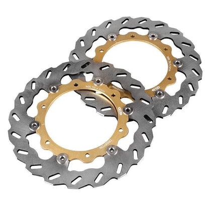 Front Brake Disc Rotors for Yamaha XP T-MAX ABS 500 (2008-2011) Gold