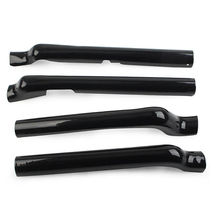 Black Rear Swingarm Tube Covers for Harley Heritage Softail Classic (2000-2011)
