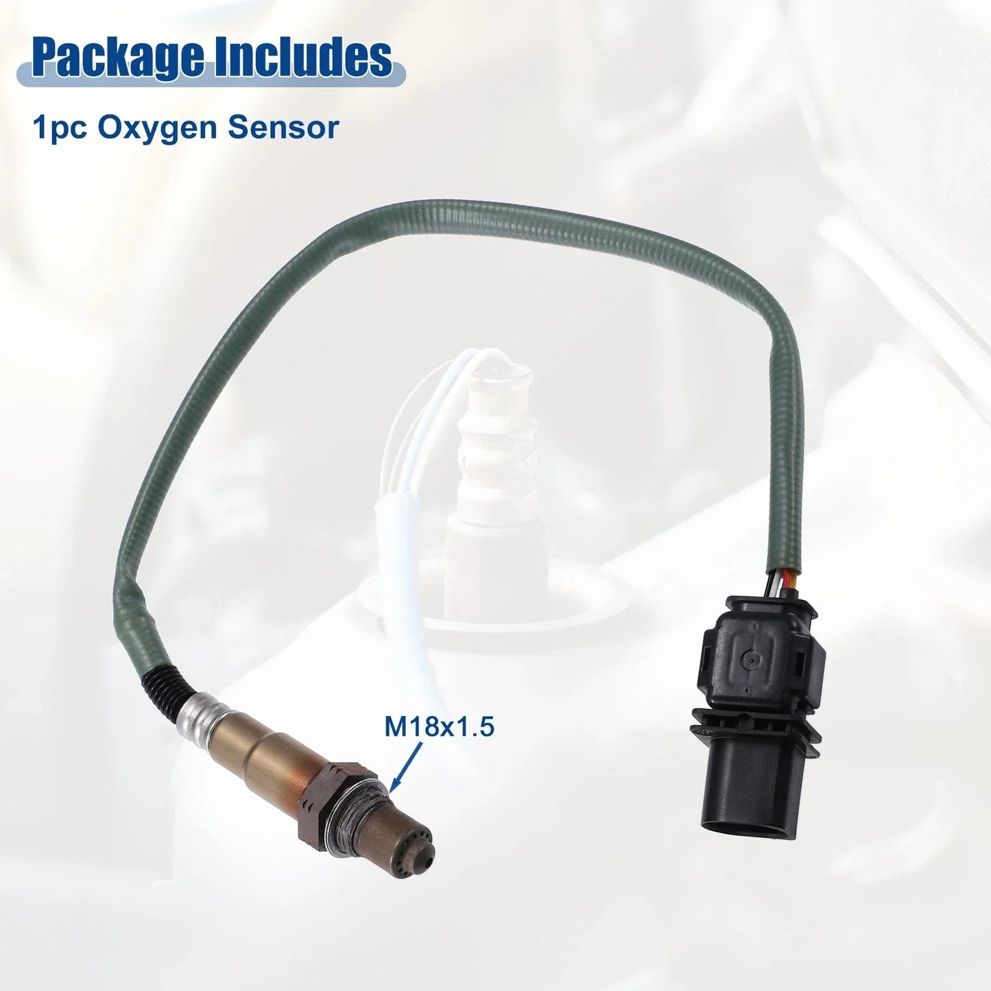 O2 Oxygen Sensor for Mercedes-Benz ML550 2008-2011 (2 x Sensors) Black