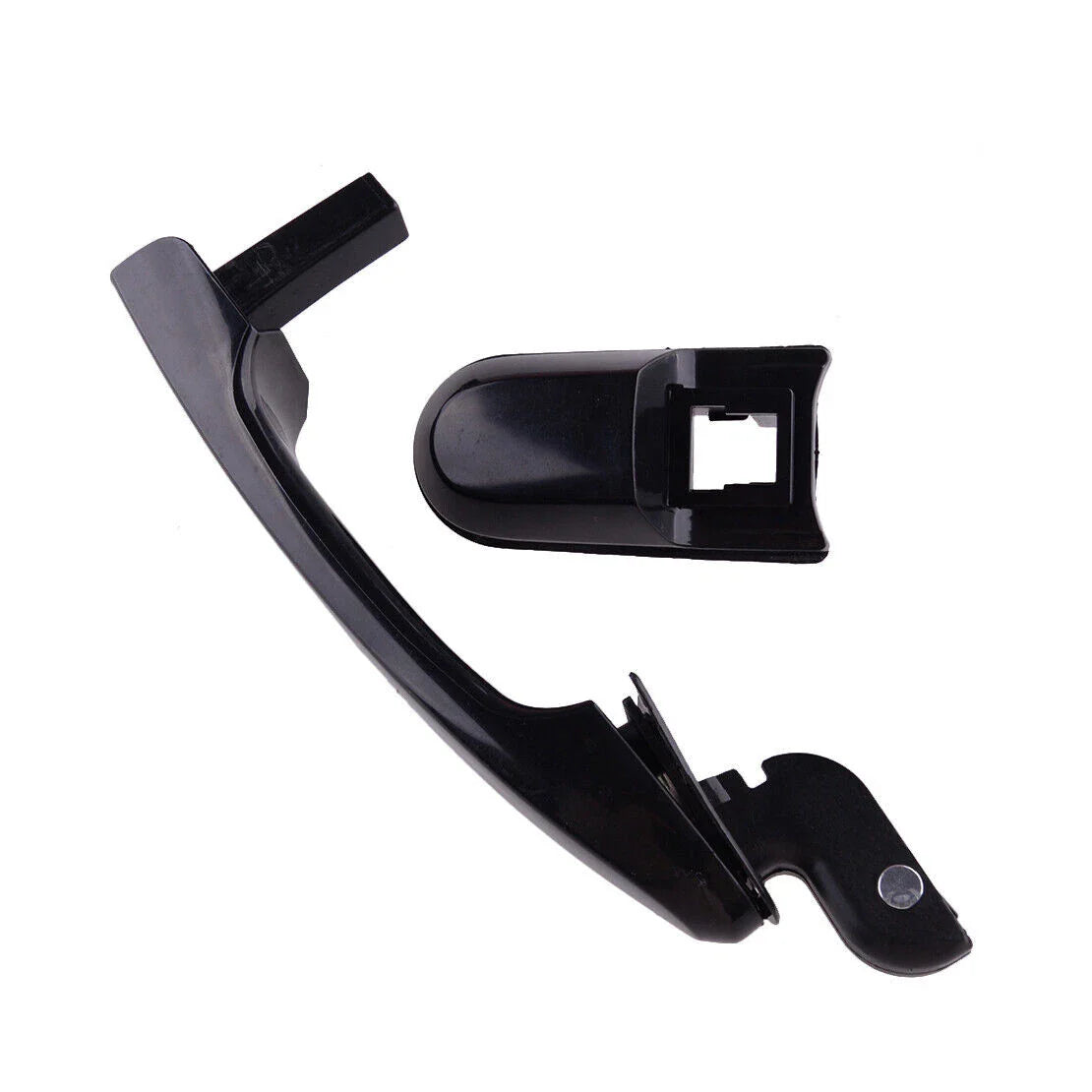 4 x Black Exterior Door Handle Set for Hyundai Tucson (2005-2009)