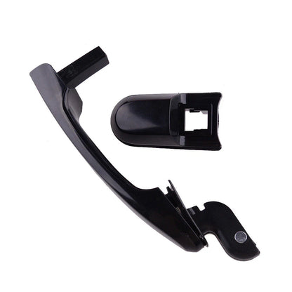4 x Black Exterior Door Handle Set for Hyundai Tucson (2005-2009)