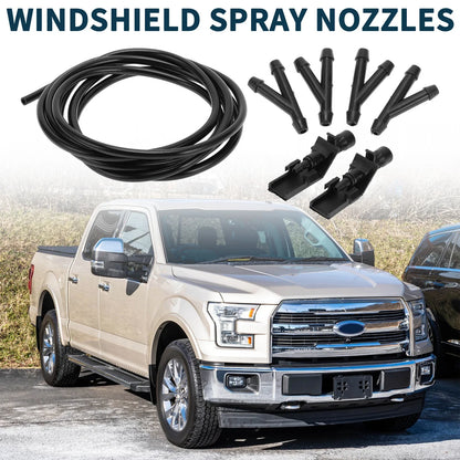 Front Windshield Washer Nozzles Set for Honda HR-V (2016-2017)