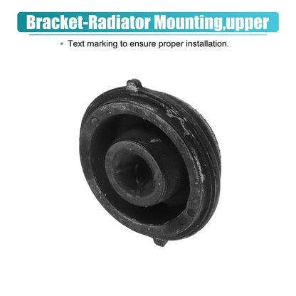 2 x Rubber Car Lower Radiator Mount Insulators for Hyundai Santa Fe (2021-2023)