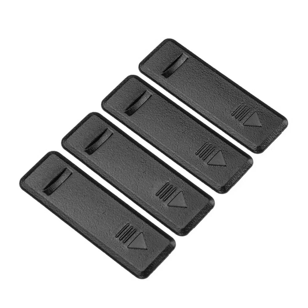 4 Pcs Roof Water Rail Rack Moulding Clip Covers for Hyundai Elantra (2011-2015)